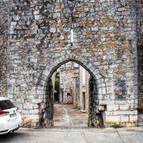 Entrée de la rue Clémenceau